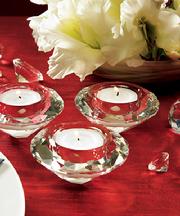 Diamond Shaped Tealight Holders