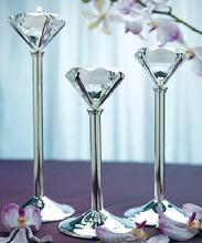 Tall Diamond Shaped Tealight Holders