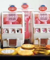 8558-Mini Wedding Theme Slot Machine Favour $3.48 each