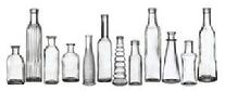 Clear Vintage Bottles