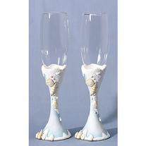 32307 Seaside Jewels Toasting Flutes