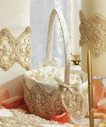 Luxe Flower Girl Basket