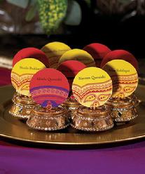 8575 Golden Lac Favour Box and Place Card Holder 