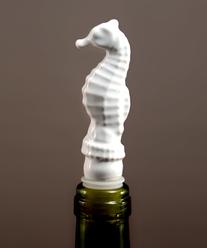 9133 Seahorse Wine Stopper Favour