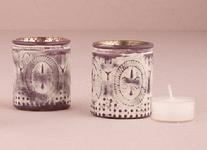 Vintage Glass Votive Holders