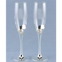 7056 Graceful Heart Toasting Flutes