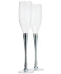 7052 Ring of Crystals Toasting Flutes 