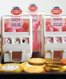 8558-Mini Wedding Theme Slot Machine Favour 