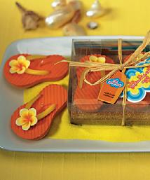 Flip Flop Candle Favours