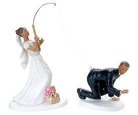 Gone Fishing Cake Topper