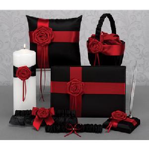 10967 Midnight Rose Wedding Accessories Collection