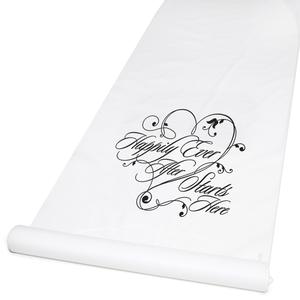 30060 Happily Ever After Aisle Runner White