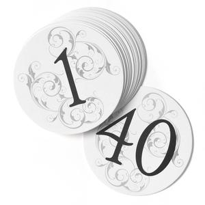 30346 Filigree Table Number Cards