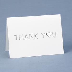 50353 Embossed Dots Thank You Cards