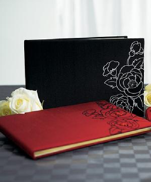 Silhouettes in Bloom Guest Books