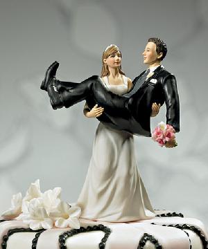 9020 To Have and to Hold Cake Topper