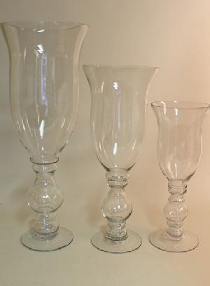 Tall Footed Vases